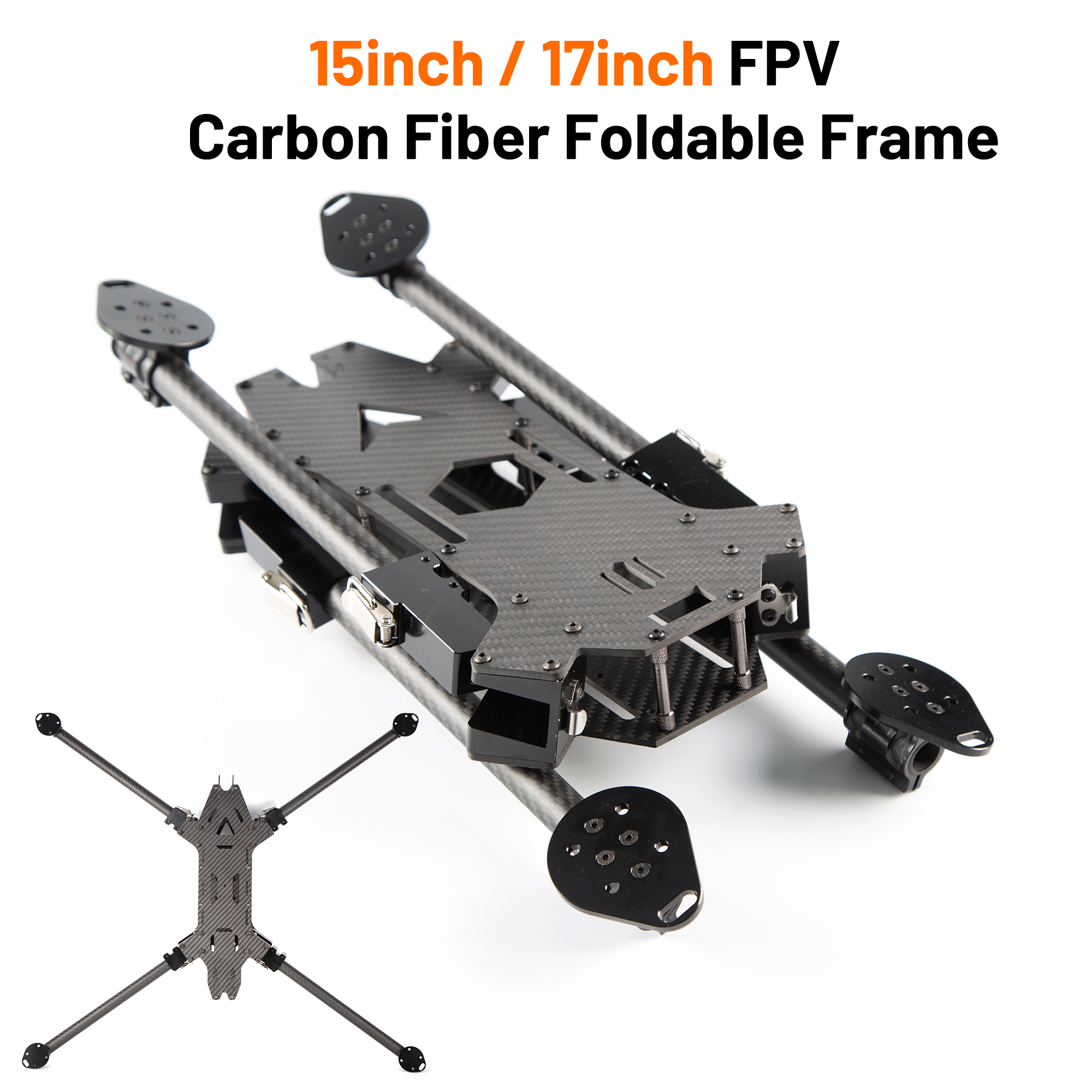 15inch /17inch FPV Carbon Fibe - Drone Racing Frame のレビューと価格