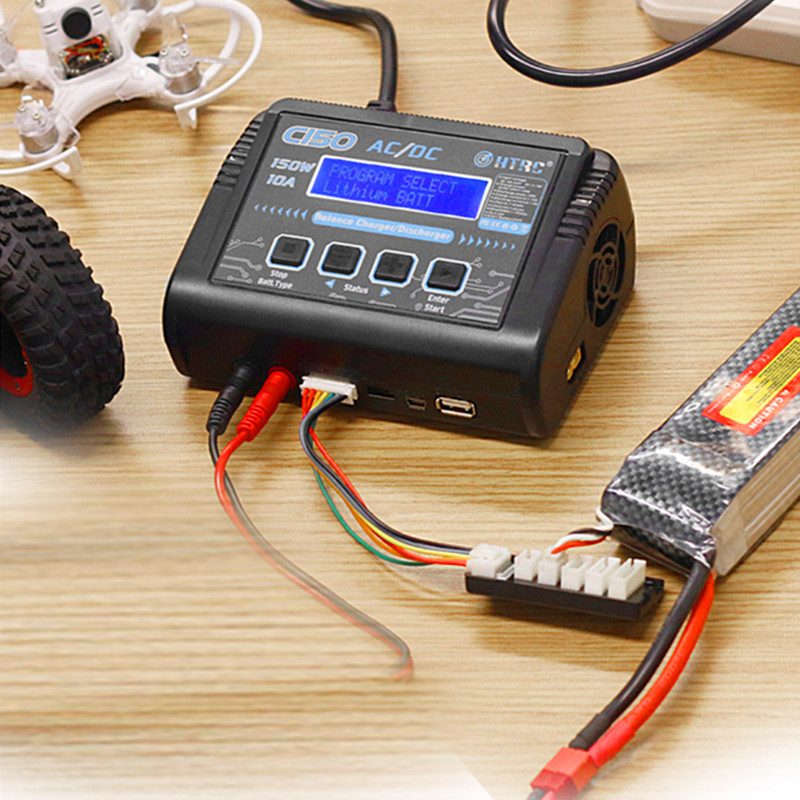 HTRC C150 150W 10A Smart Charg - Drone Racing Charger のレビューと価格