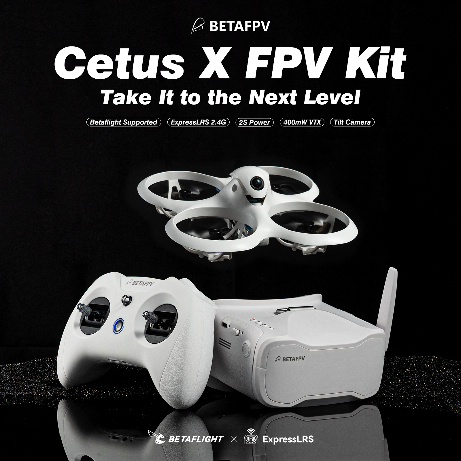 BETAFPV Cetus X FPV Kit Racing - Drone Racing Charger のレビューと価格