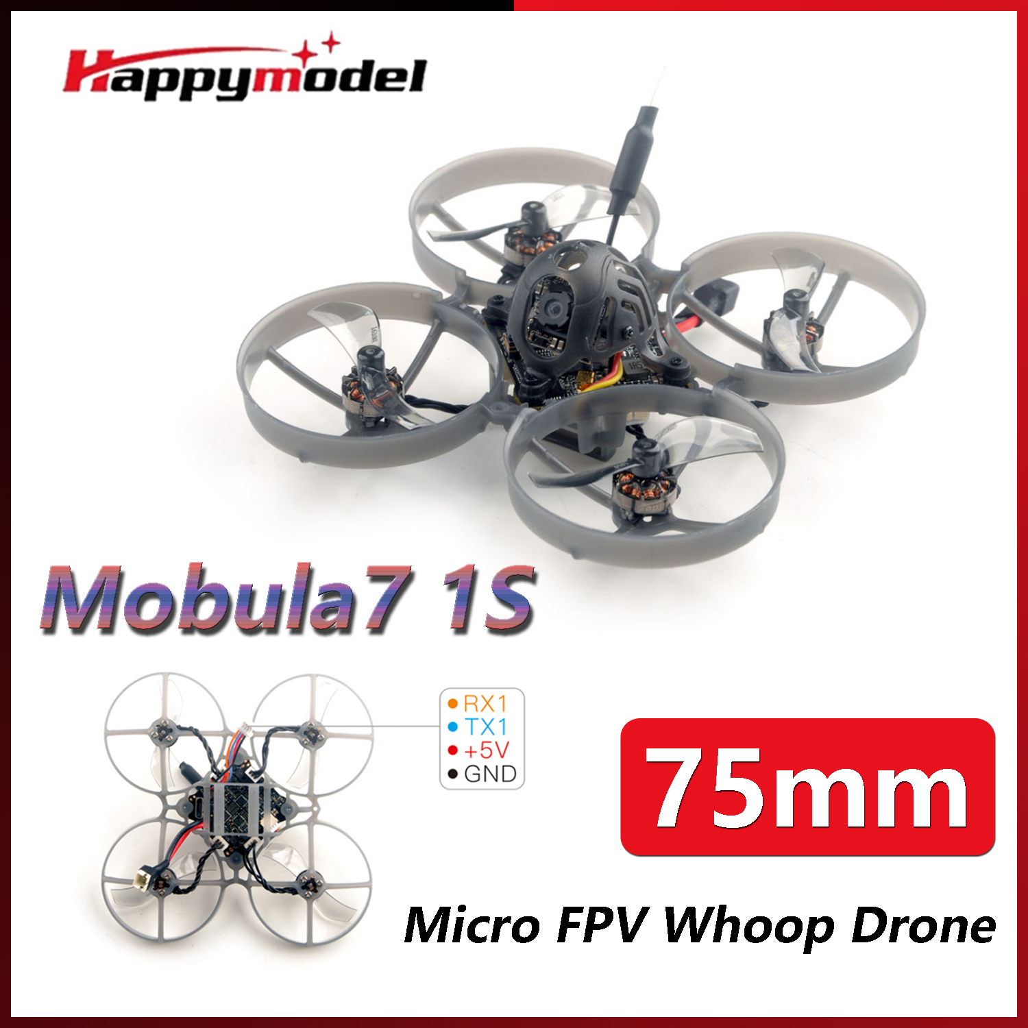 Happymodel Mobula7 1S 75mm Tin - Drone Racing Charger のレビューと価格