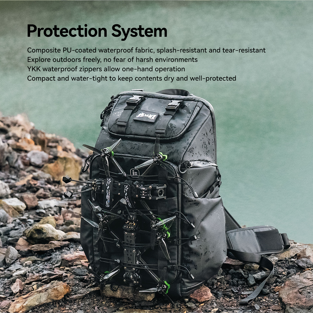 FPV Drone Backpack V2 540X380X - Drone Racing Goggles のレビューと価格