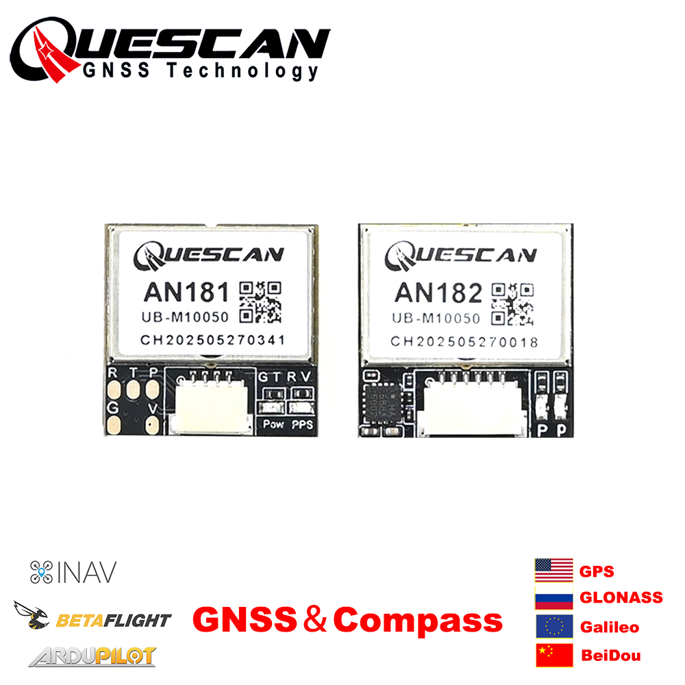QUESCAN 18mm M10 GPS GNSS Modu - Drone Racing Flight Controller のレビューと価格