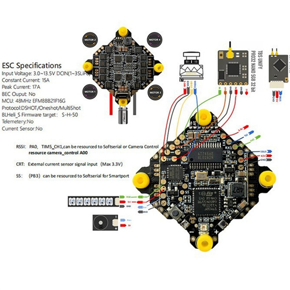 NEW F411 AIO Flight Controller - Drone Racing Flight Controller のレビューと価格