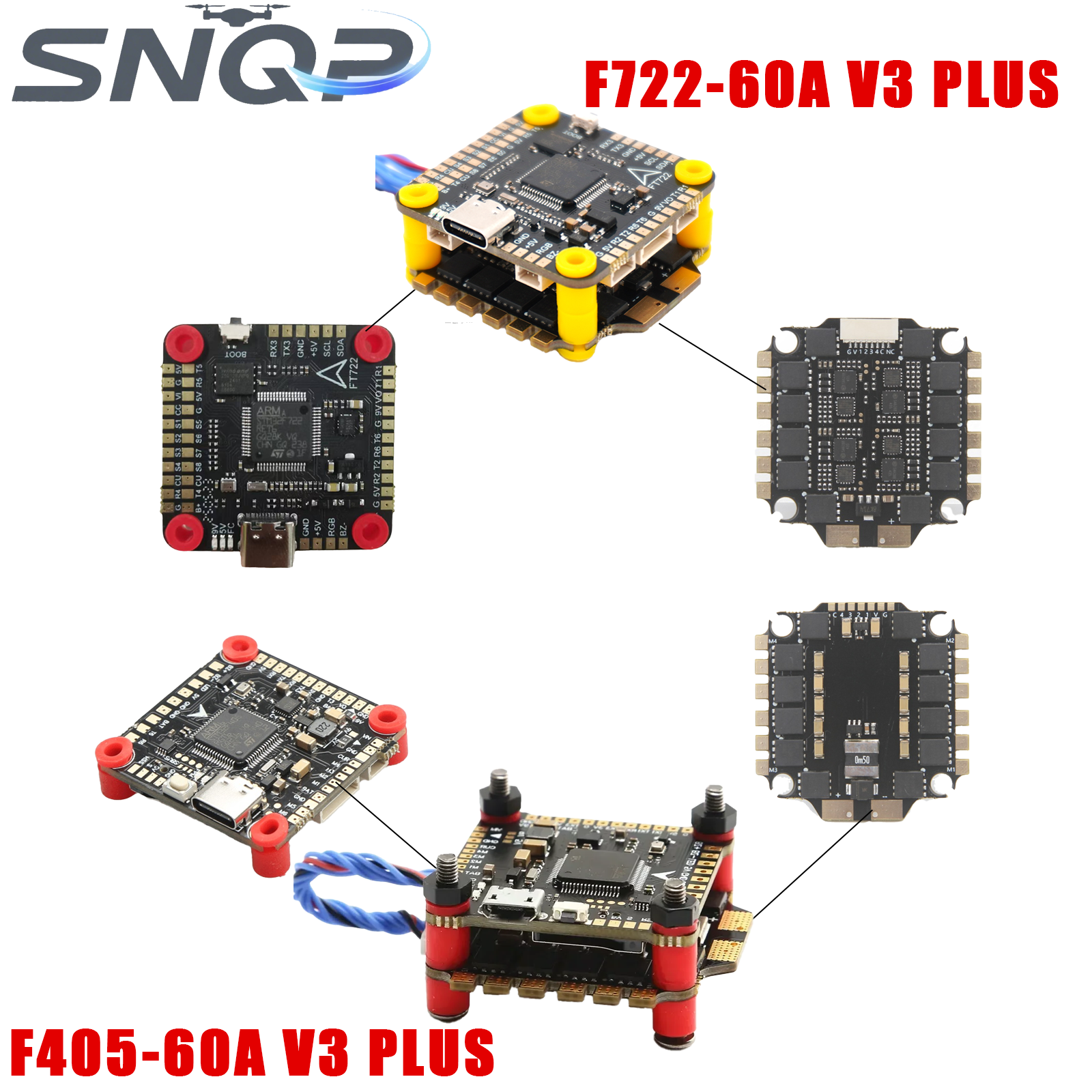 F405/F722 Triple Flight Contro - Drone Racing Flight Controller のレビューと価格