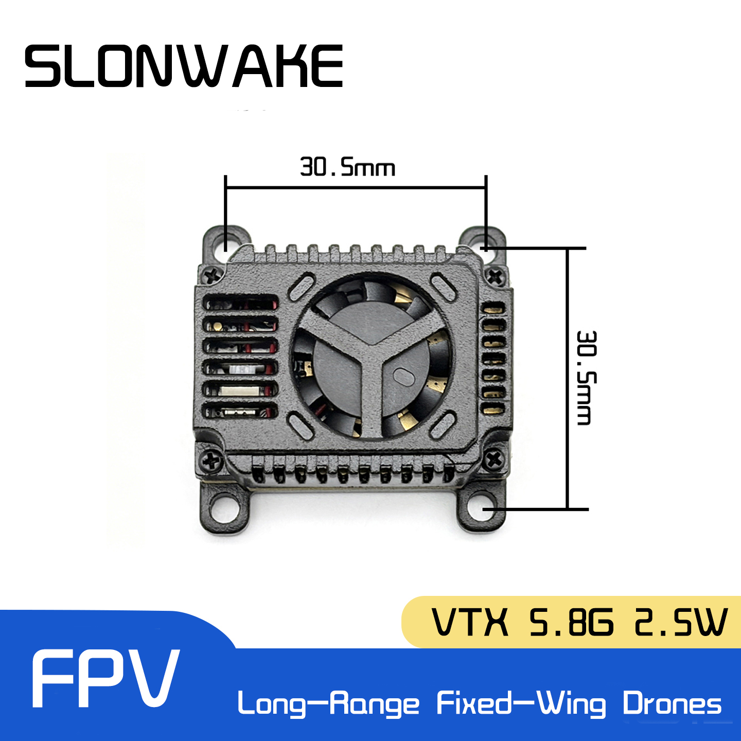 SLONWAKE 5.8G 48CH FPV Transmi - Drone Racing Transmitter のレビューと価格