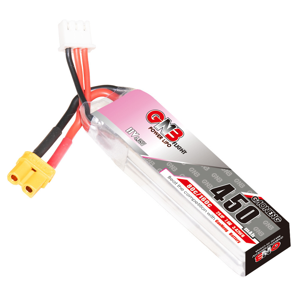 GNB LiPo Battery HV 2S 7.6V 45 - Drone Racing Battery のレビューと価格
