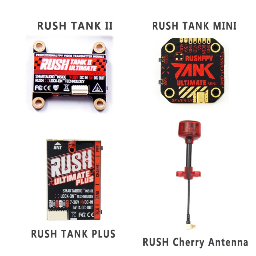 RUSH TANK Ultimate II/Mini/ PL - Drone Racing Transmitter のレビューと価格