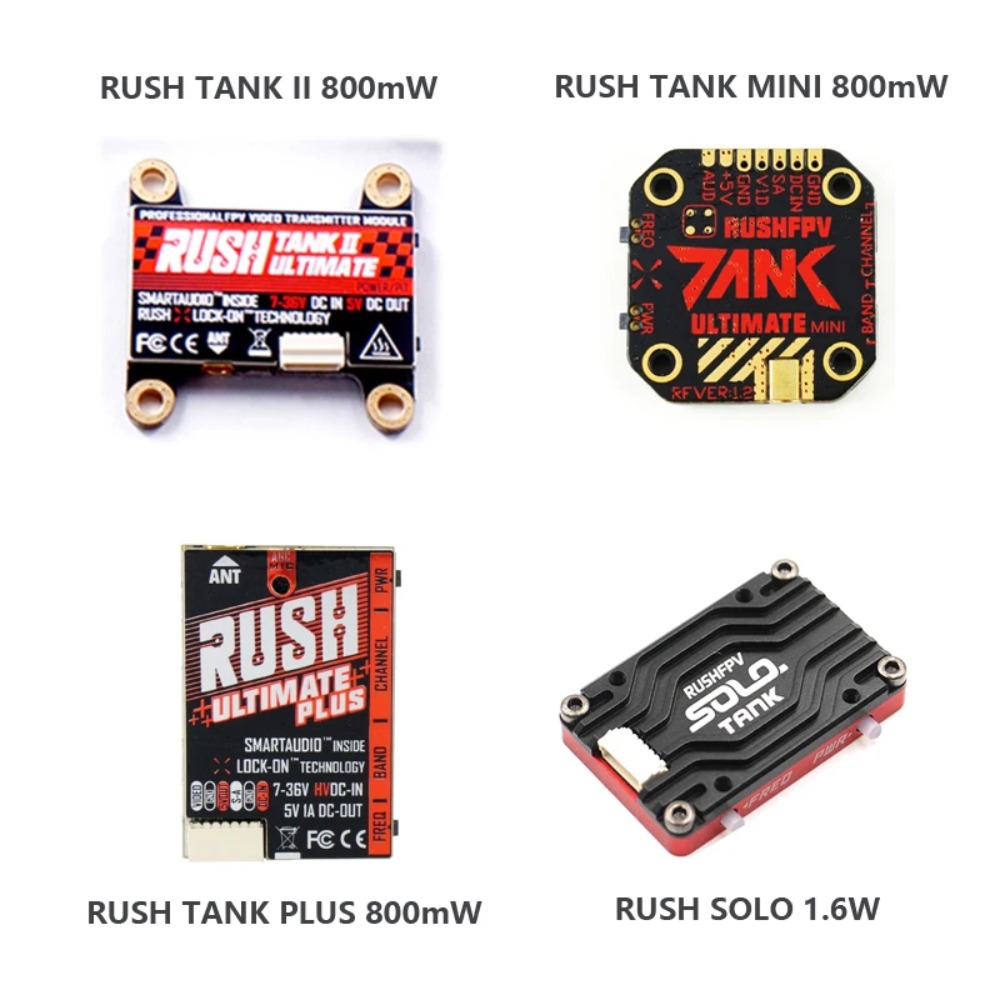 RUSH TANK Ultimate II/Mini/ PL - Drone Racing Transmitter のレビューと価格