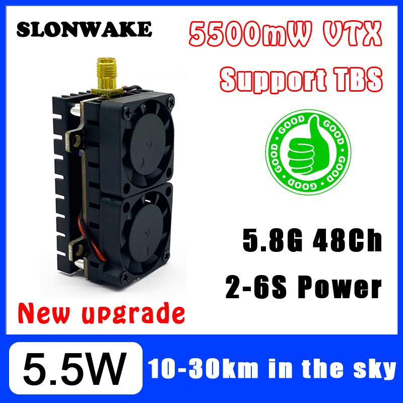 Long Range 5.8GHz 5.5W Video T - Drone Racing Transmitter のレビューと価格