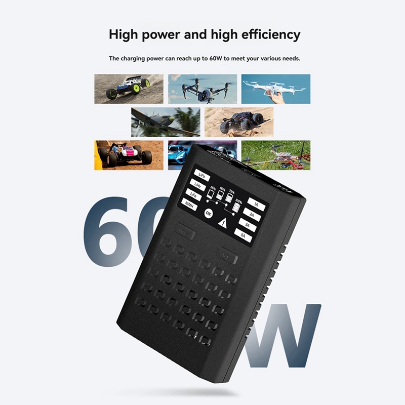 60W Battery Charger Lithium Ba - Drone Racing Charger のレビューと価格