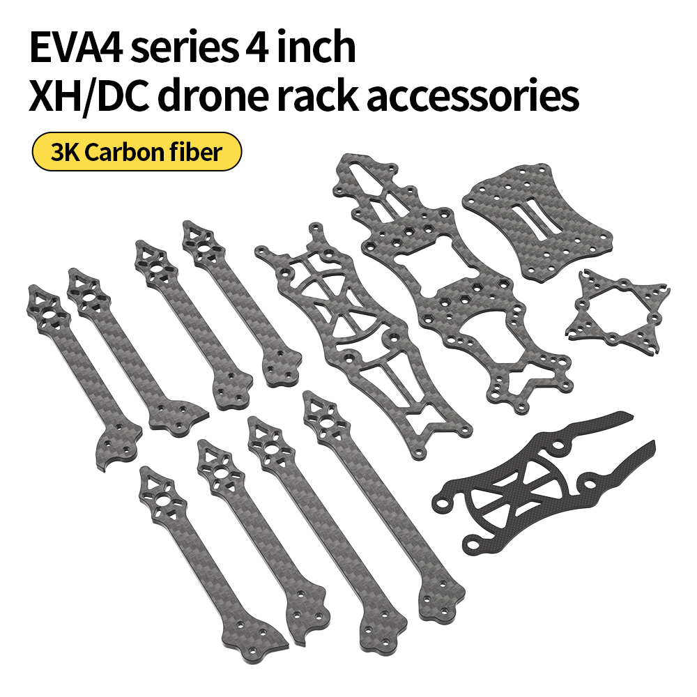 EVA4 Parts FPV Racing  Drone A - Drone Racing Frame のレビューと価格
